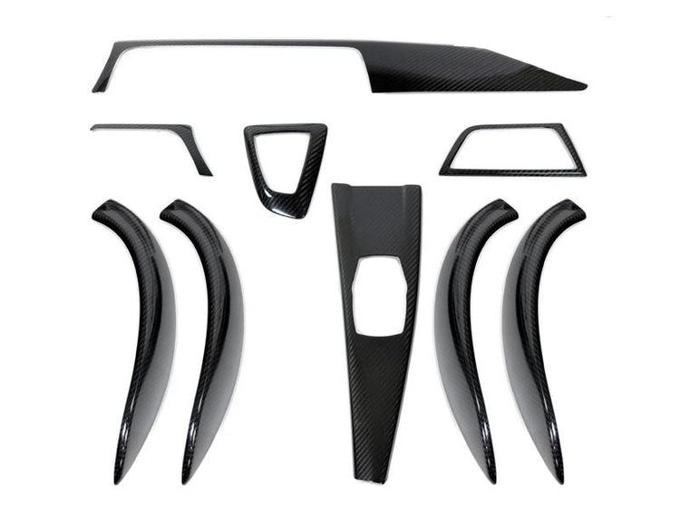 AutoTecknic Interior Carbon Fiber Interior Trim For BMW F30 316i - AutoTalent