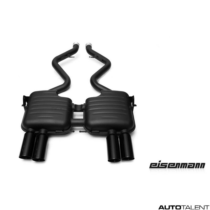 Eisenmann Black Rear Muffler - AutoTalent