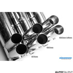 Eisenmann Stainless Steel Tips For Bmw M3 - AutoTalent