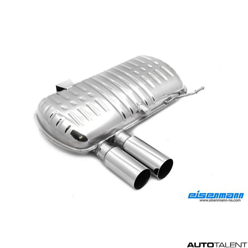 Eisenmann Stainless Steel Rear Muffler - AutoTalent