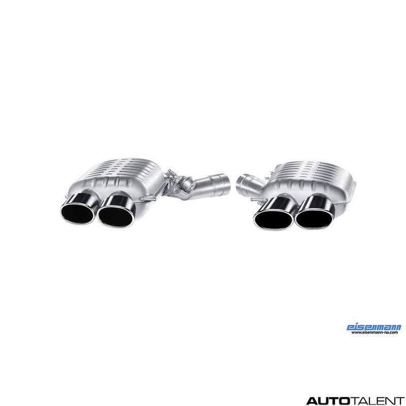 Eisenmann Stainless Steel Rear Muffler For Bmw - AutoTalent