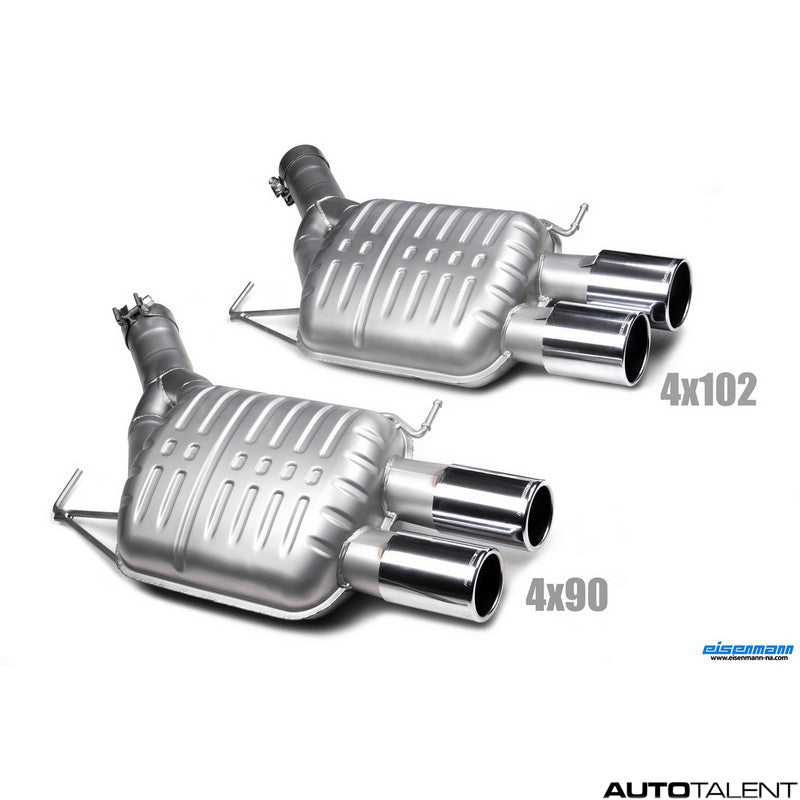 Eisenmann Stainless Steel Rear Muffler - AutoTalent