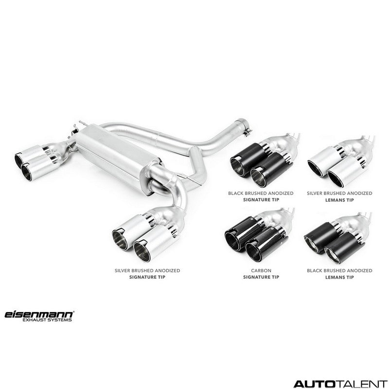 Eisenmann Axle Back Exhaust System  for f87