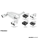Eisenmann Axle Back Exhaust System  for f87