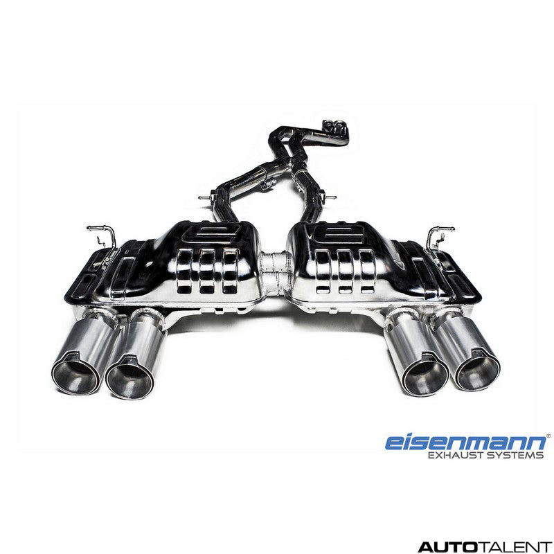 Eisenmann Stainless Steel Rear Muffler - AutoTalent