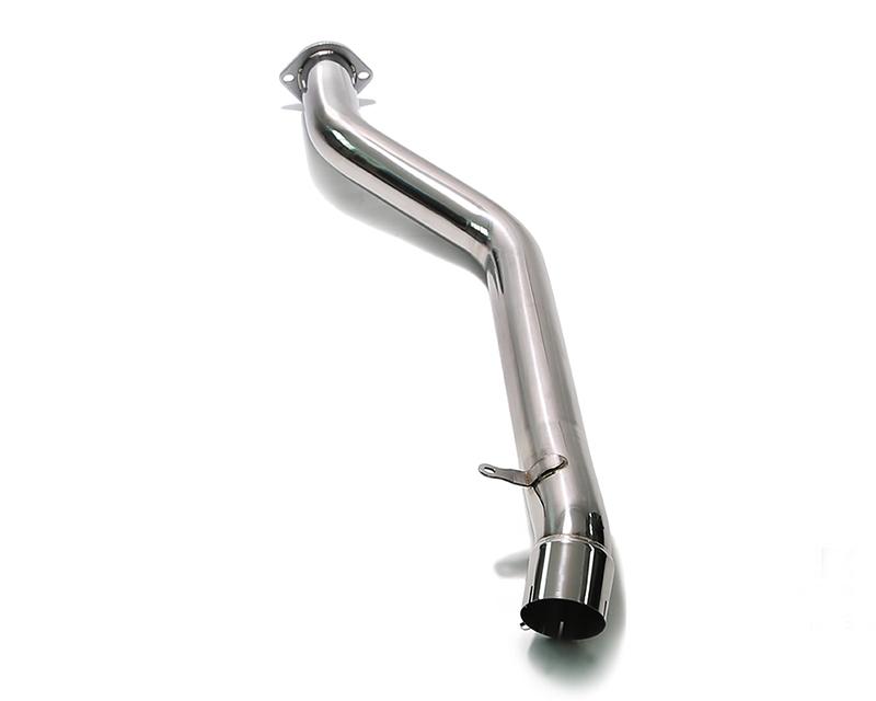 ARMYTRIX Stainless Steel Valvetronic Catback Exhaust System Dual Gold Tips For BMW 3-Series | 4-Series F3x 2016-2021