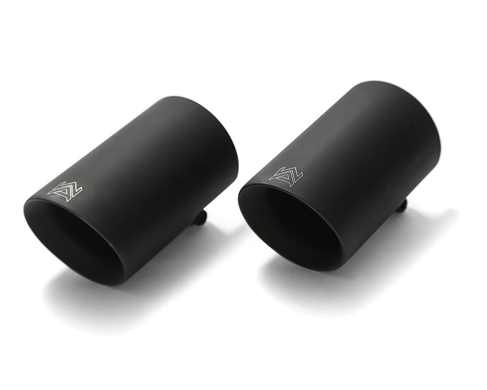 ARMYTRIX Stainless Steel Valvetronic Catback Exhaust System Dual Matte Black Tips For BMW 340i | 440i F3X 2016-2021