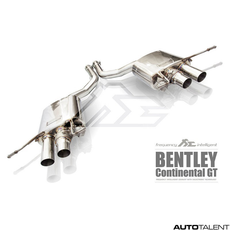 FI Exhaust Valvetronic Cat-Back System - Bentley Continental GT 2003-2011 - autotalent