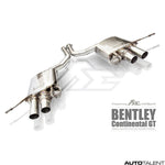 FI Exhaust Valvetronic Cat-Back System - Bentley Continental GT 2003-2011 - autotalent
