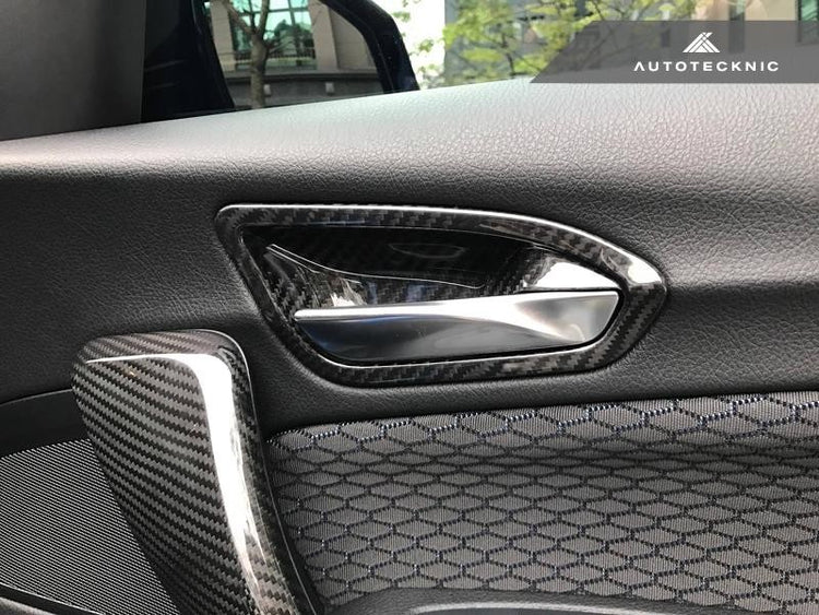 AutoTecknic Interior Door Handle Trims For BMW F22 M235i - AutoTalent