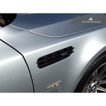 AutoTecknic Aero Replacement Stealth Black Fender Gills For BMW E60 M5, E61 M5 - AutoTalent
