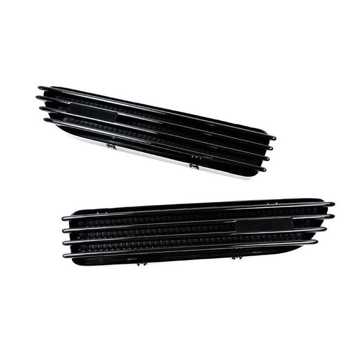 AutoTecknic Aero Replacement Stealth Black Fender Gills For BMW M3 - AutoTalent