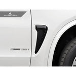 AutoTecknic Aero Replacement Glazing Black Fender Trims For BMW F15 X5, X5 M - AutoTalent