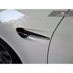 AutoTecknic Aero Replacement Glazing Black Fender Trims For BMW E90, E92, E93 M3 - AutoTalent