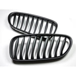AutoTecknic Replacement Stealth Black Front Grilles For BMW E86 Z4 M - AutoTalent