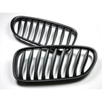 AutoTecknic Replacement Stealth Black Front Grilles For BMW E86 Z4 - AutoTalent