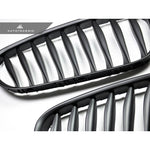 AutoTecknic Replacement Stealth Black Front Grilles For BMW Z4 M - AutoTalent