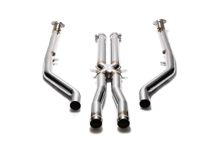 ARMYTRIX High-Flow Performance Race Front Pipe | X-Pipe For BMW M3 E90 | E92 2008-2013