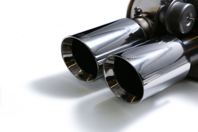 ARMYTRIX Stainless Steel Valvetronic Catback Exhaust System Quad Blue Coated Tips For BMW M3 E9x 2008-2013