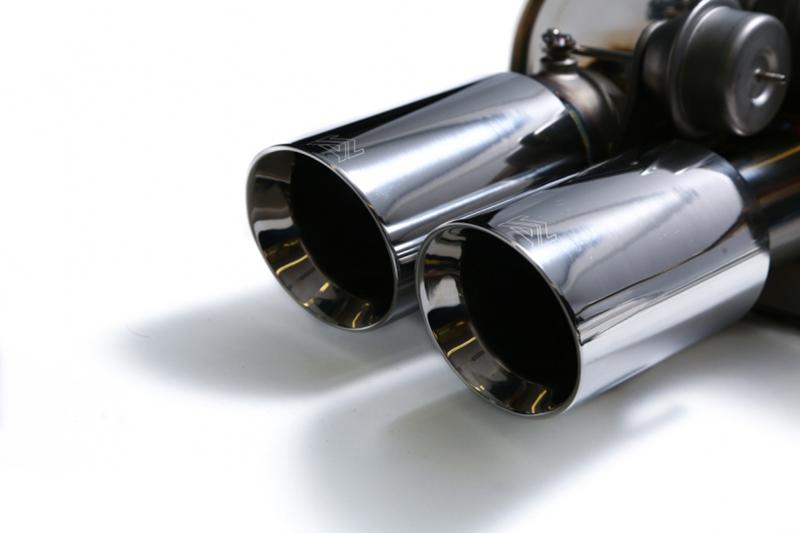 ARMYTRIX Stainless Steel Valvetronic Catback Exhaust System Quad Carbon Tips For BMW M3 E9x 2008-2013