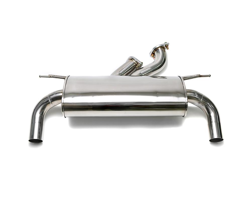 ARMYTRIX Stainless Steel Valvetronic Catback Exhaust System Dual Gold Tips For BMW M135i | M235i F2x 2012-2015