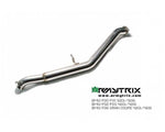 ARMYTRIX Stainless Steel Valvetronic Catback Exhaust System Dual Gold Tips | BMW 320i | 328i | 420i | 428i F3X 2011-2014