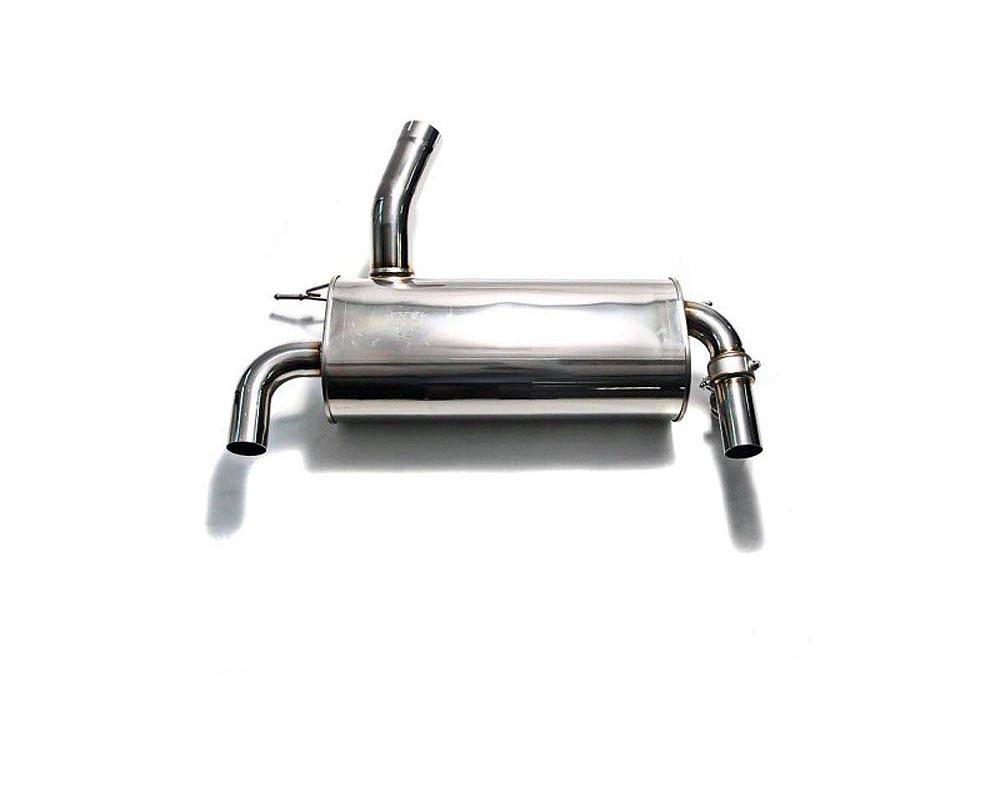 ARMYTRIX Stainless Steel Valvetronic Catback Exhaust System Dual Blue Coated Tips For BMW 320i | 328i | 420i | 428i F3X 2014-2015