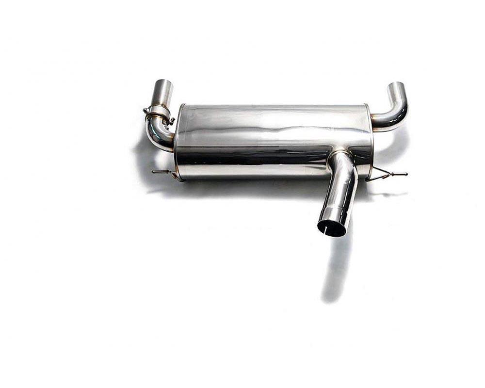 ARMYTRIX Stainless Steel Valvetronic Catback Exhaust System Dual Gold Tips For BMW 320i | 328i | 420i | 428i F3X 2014-2015