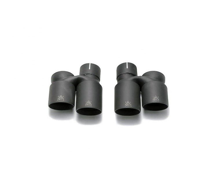 ARMYTRIX Stainless Steel Valvetronic Catback Exhaust System Dual Matte Black Tips For BMW 320i | 328i | 420i | 428i F3X 2011-2014
