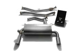 ARMYTRIX Stainless Steel Valvetronic Catback Exhaust Dual Chrome Tip For BMW 335i | 435i F3x 2012-2015