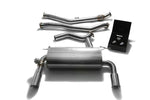 ARMYTRIX Stainless Steel Valvetronic Catback Exhaust Dual Carbon For BMW 335i | 435i F3x 2012-2015