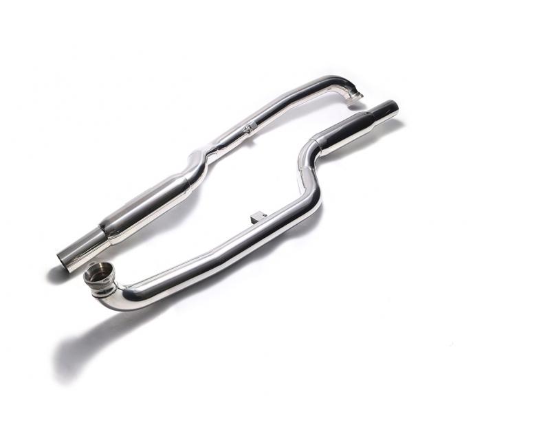 ARMYTRIX Stainless Steel Valvetronic Catback Exhaust System Quad Carbon Tips For BMW M6 F12 | F13 2013-2021