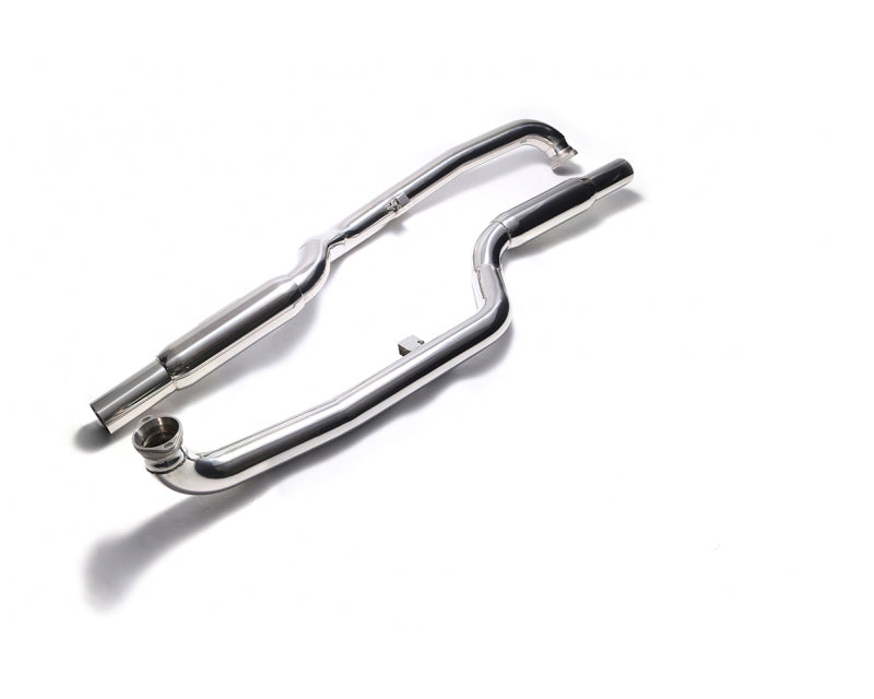 ARMYTRIX Stainless Steel Valvetronic Catback Exhaust System Quad Chrome Silver Tips For BMW M6 F12 | F13 2013-2021