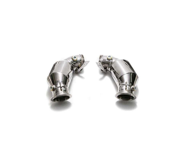 ARMYTRIX Sport Cat Pipe w/200 CPSI Catalytic Converters & Cat Simulator For BMW M5 F90 2018-2021