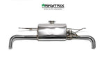 ARMYTRIX Stainless Steel Valvetronic Catback Exhaust System Quad Chrome Silver Tips For BMW X5 xDrive 35i F15 2014-2021