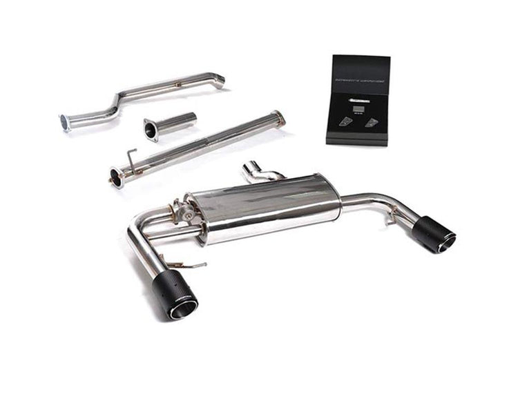 ARMYTRIX Stainless Steel Valvetronic Catback Exhaust System Dual Carbon Tips | BMW X3 xDrive G01 | X4 xDrive G02 Non-OPF 2019+