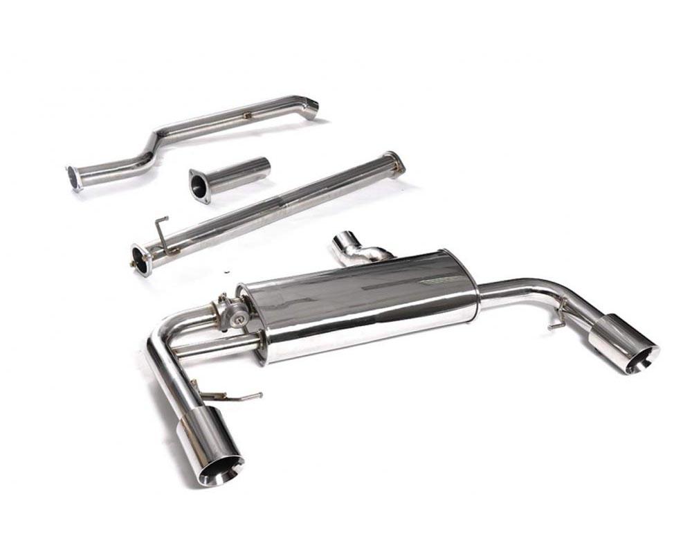 ARMYTRIX Stainless Steel Valvetronic Catback Exhaust System Dual Chrome Silver Tips For BMW X3 xDrive G01 | X4 xDrive G02 Non-OPF  2019+