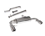 ARMYTRIX Stainless Steel Valvetronic Catback Exhaust System Dual Chrome Silver Tips For BMW X3 xDrive G01 | X4 xDrive G02 Non-OPF  2019+