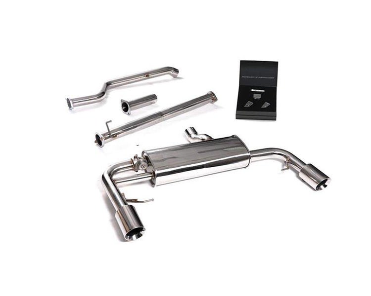 ARMYTRIX Stainless Steel Valvetronic Catback Exhaust System Dual Chrome Silver Tips For BMW X3 xDrive G01 | X4 xDrive G02 Non-OPF  2019+