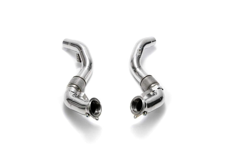 ARMYTRIX High-Flow Performance Race Downpipe w/Cat Simulator For BMW 550i G30 | G31 2017-2021