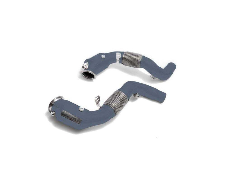 ARMYTRIX Ceramic Coated High-Flow Performance Race Downpipe w/Cat Simulator For BMW M850i G15 Coupe 2018-2021