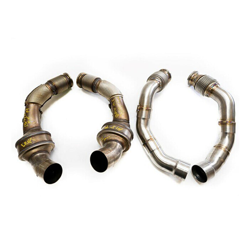 Fabspeed Secondary Cat Bypass Pipes for BMW F90 M5 2017-2021