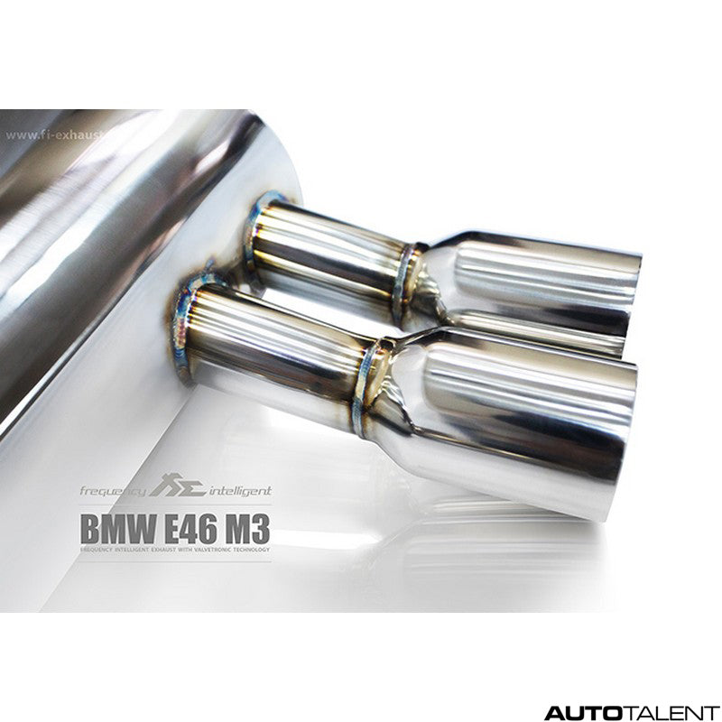 FI Exhaust Valvetronic Muffler - Bmw M3 E46 2001-2006 - autotalent