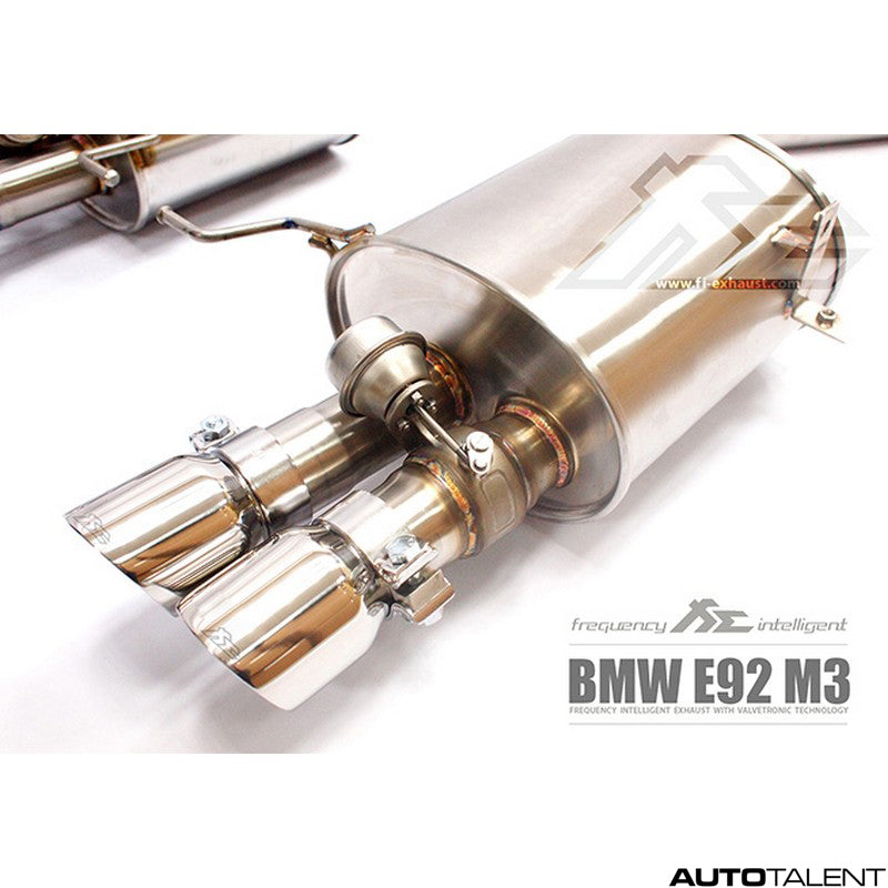 FI Exhaust Valvetronic Muffler - Bmw M3 E90, E92 2007-2013 - autotalent