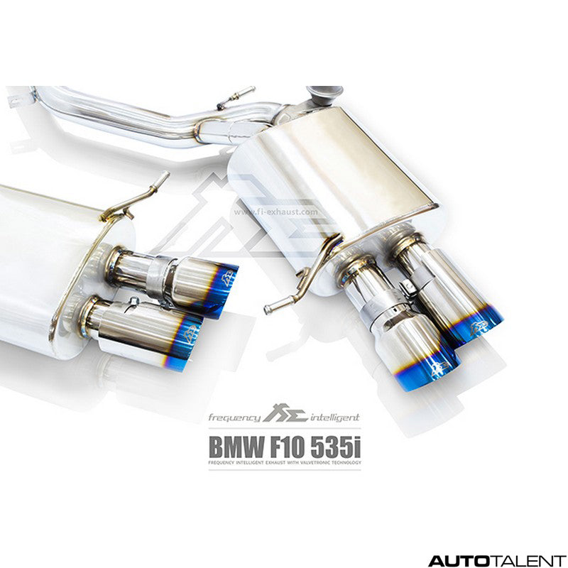 FI Exhaust Valvetronic Cat-Back System - Bmw F10, F11 535i 2010-2016 - autotalent