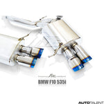 FI Exhaust Valvetronic Cat-Back System - Bmw F10, F11 535i 2010-2016 - autotalent