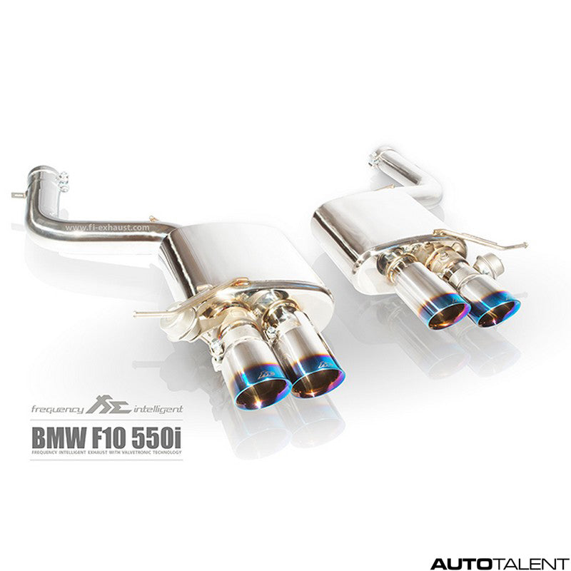 FI Exhaust Valvetronic Cat-Back System - Bmw F10, F11 550i 2010-2016 - autotalent