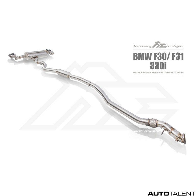 FI Exhaust Valvetronic CatBack System For BMW F30 320i N20 20122016