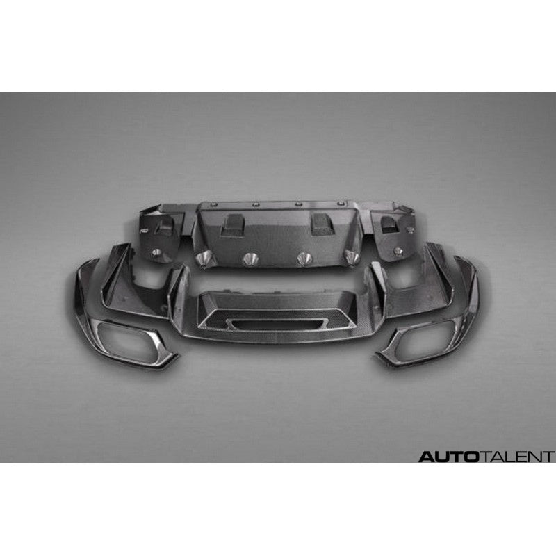 Capristo Aero Rear Carbon Diffuser For Mercedes-Benz AMG GT S - AutoTalent