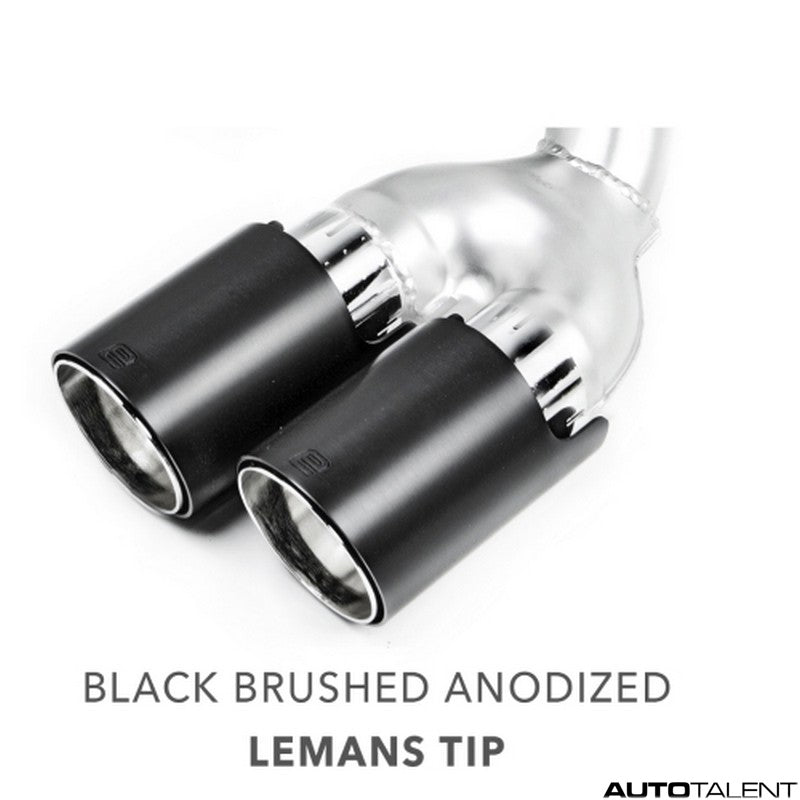 NEW Eisenmann Black Brushed Leman Tips for bmw m2